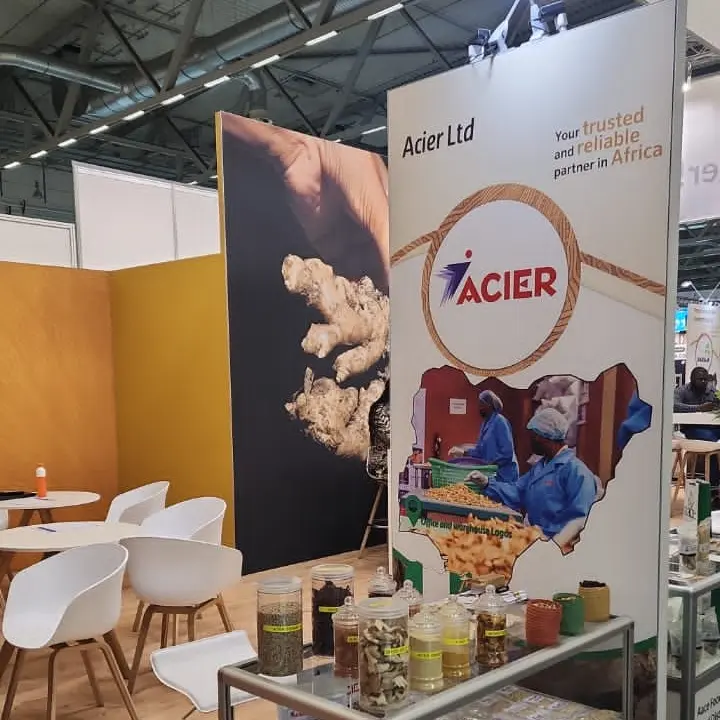 Acier exhibition stand